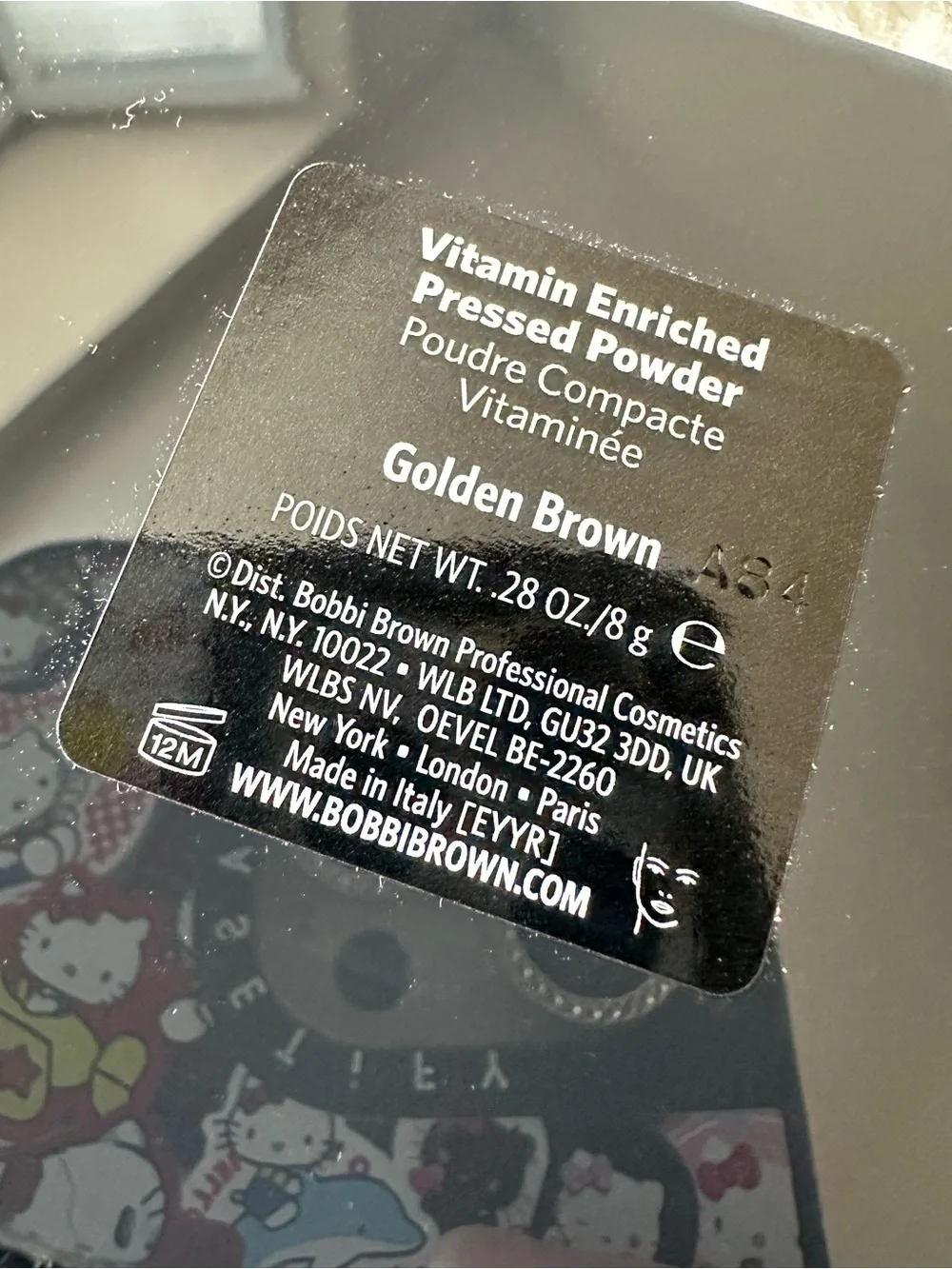 Bobbi brown Vitamin Enriched Pressed Setting Powder golden brown